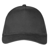 DANTE, Cap mit 5 Panels, Klettverschluss, Dunkelgrau