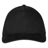 DANTE, Cap mit 5 Panels, Klettverschluss, Schwarz