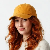 ARLO, cap, 6 panels, metal buckle closure, beige