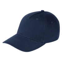 FORZA, cap, 5 panels, metal buckle closure, blue