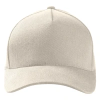 VOLLEY, cap, 5 panels, metal buckle closure, beige