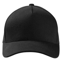 VOLLEY, Cap mit fünf Panels, Metallschnalle, Schwarz