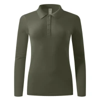 SUNNY LSL, Damen-Langarm-Poloshirt, 180 g/m2, Olive