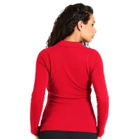 SUNNY LSL, Damen-Langarm-Poloshirt, 180 g/m2, Rot