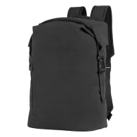 ECO QUEST,  Rucksack aus recycelter Baumwolle, 500 g/m2, Dunkelgrau
