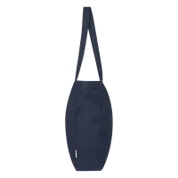 ECO LIVING, Tragtasche aus recycelter Baumwolle, 500 g/m2, Blau