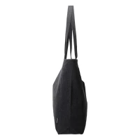 ECO LIVING, Tragtasche aus recycelter Baumwolle, 500 g/m2, Dunkelgrau