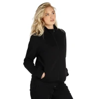 SPINNER, Sweatshirt mit Reißverschluss, 280 g/m2, Schwarz