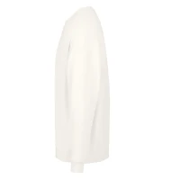 BIG, unisex oversize crew neck organic cotton sweatshirt, 300 g/m2, off white