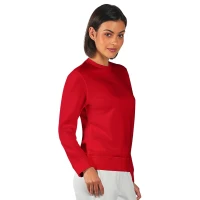 TERRY LADY, Sweatshirt mit rundem Ausschnitt, 280 g/m2, Rot