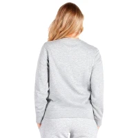 TERRY LADY, Sweatshirt mit rundem Ausschnitt, 280 g/m2, Asche