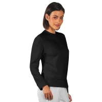 TERRY LADY, Sweatshirt mit rundem Ausschnitt, 280 g/m2, Schwarz