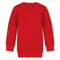 SPRING KID, Kinder-Sweatshirt mit Rundhalsausschnitt, 280 g/m2, Rot