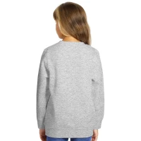 SPRING KID, Kinder-Sweatshirt mit Rundhalsausschnitt, 280 g/m2, Asche