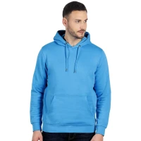 ABSOLUT HOODY, Hoodie aus Bio-Baumwolle, 280 g/m2, Türkisblau