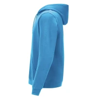 ABSOLUT HOODY, Hoodie aus Bio-Baumwolle, 280 g/m2, Türkisblau