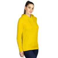 CHAMP, unisex hooded sweatshirt, 280 g/m2, yellow