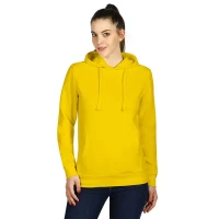 CHAMP, unisex hooded sweatshirt, 280 g/m2, yellow
