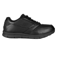 NAMPA WYOLA, Skechers Damen-Arbeitsschuhe mit niedrigem Schaft, OB SRC FO, Schwarz