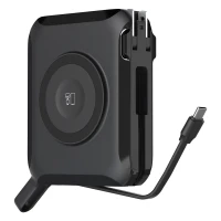 BARACUDA PRO, Universelles Reiseladegerät/Laptop-Powerbank, 15.000 mAh, PD 65W, mit Magnet, Schwarz