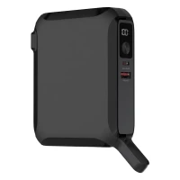 BARACUDA PRO, Universelles Reiseladegerät/Laptop-Powerbank, 15.000 mAh, PD 65W, mit Magnet, Schwarz