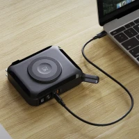 BARACUDA PRO, Universelles Reiseladegerät/Laptop-Powerbank, 15.000 mAh, PD 65W, mit Magnet, Schwarz