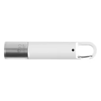 KLAUS, Wiederaufladbare Batterielampe mit 1.200 mAh Kapazitaet (8 LED), Weiss