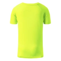 RECORD KIDS, Kinder Sport T-Shirt, 130 g/m2, Neongelb