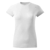 RECORD LADY, Damen Sport T-Shirt, 130 g/m2, Weiss