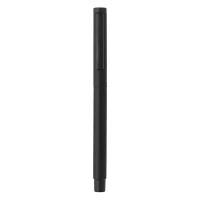 TITANIUM JET BLACK SET, metal ball pen and roller pen set, black