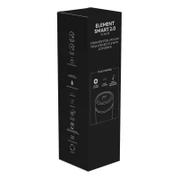 ELEMENT SMART 2.0, smart vacuum insulated bottle with lcd screen, 500 ml, black