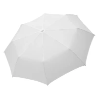 STRATO,  foldable windproof umbrella with auto open/close function, white
