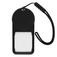 TAG FINDER, find my luggage tag, black