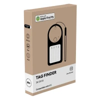 TAG FINDER, find my luggage tag, black