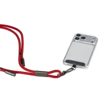 NET 65W, type-c charging and data cable and lanyard, 65 w, red