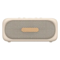 HENDRIX, audio set 2/1, headphones and wireless speaker 2 x 10w, in a gift box, beige