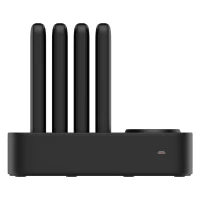 REVOLUTION, Ladestation mit 4 x 10.000 mAh Akkus, 65W, mit Magnet, Schwarz