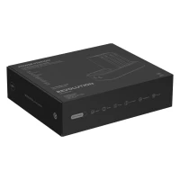 REVOLUTION, Ladestation mit 4 x 10.000 mAh Akkus, 65W, mit Magnet, Schwarz