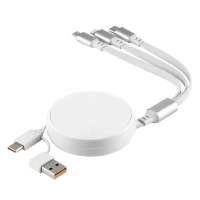 ONES 6IN1, usb type-c kabl za punjenje i prenos podataka, 6 u 1, 60w, beli