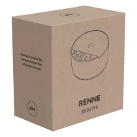 RENNE, bežični zvučnik 3w, bežični punjač 15w, sa 6 melodija za spavanje, beli