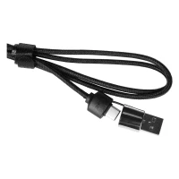 BETA 6IN1, USB/Type-C Lade- und Datenkabel, 6-in-1, Schwarz