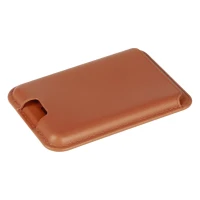 BECCO, Kartenhalter für Handys mit Magnet, Hellbraun Braun