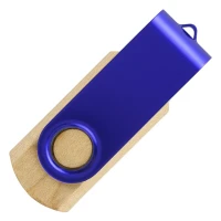 SMART WOOD 3.0, usb flash memory, royal blue, 64GB