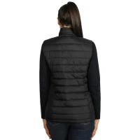 NOVA WOMEN, women’s padded winter vest, black