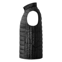 NOVA MEN, Winterweste mit Füllung, Schwarz