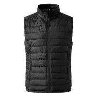 NOVA MEN, Winterweste mit Füllung, Schwarz