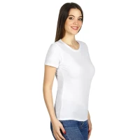SUBLI LADY, women's t-shirt, suitable for sublimation, 160 g/m2, white