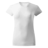 SUBLI LADY, women's t-shirt, suitable for sublimation, 160 g/m2, white