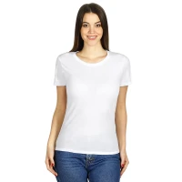SUBLI LADY, women's t-shirt, suitable for sublimation, 160 g/m2, white