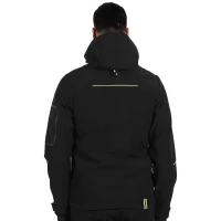 PANTHER JACKET, softshell hooded jacket, neon yellow